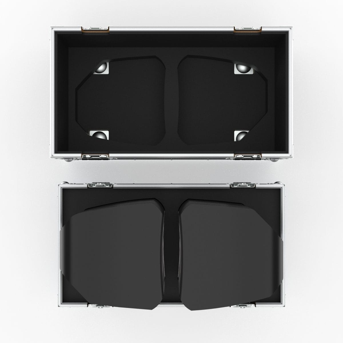 Road Case For 2X Qsc K12 Speakers