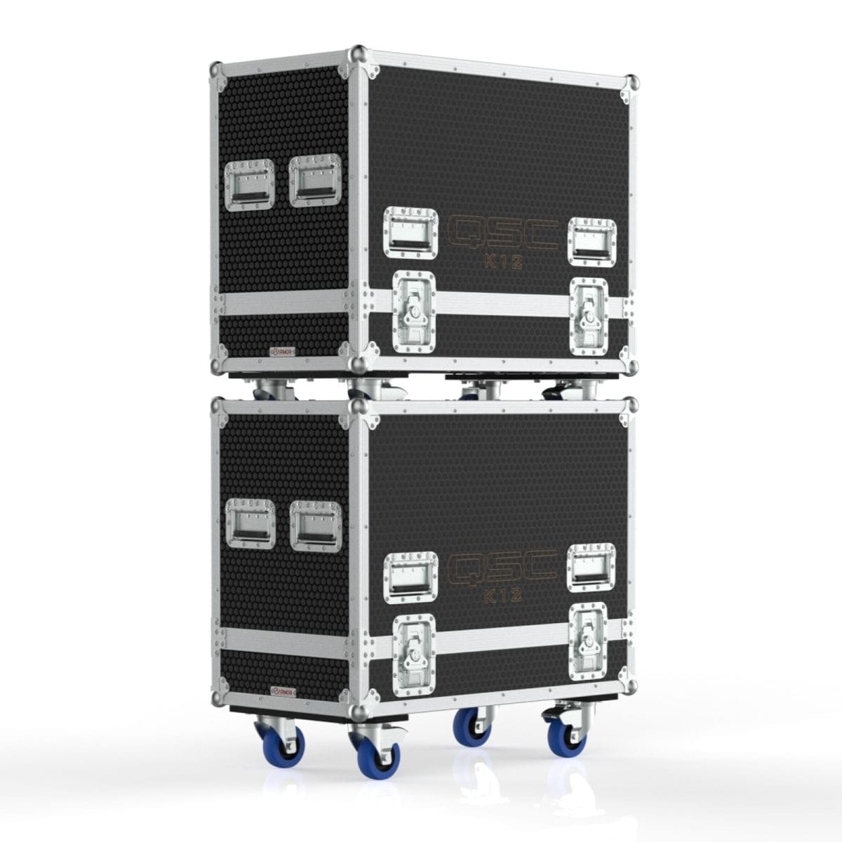 Road Case For 2X Qsc K12 Speakers