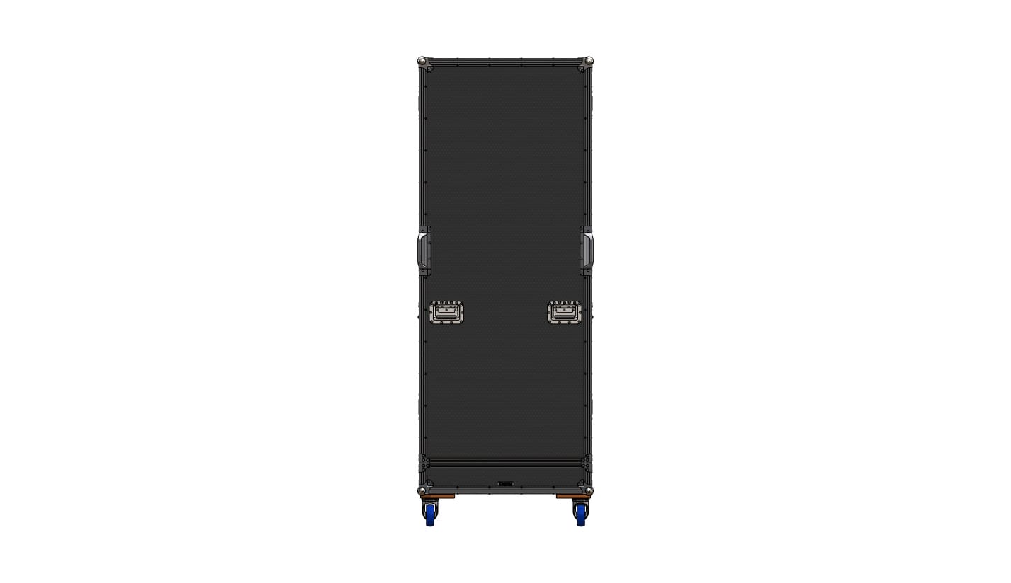 Reliable Split-Lid Road Case For Wooden Loom Frames – Perfect For Exhibitions