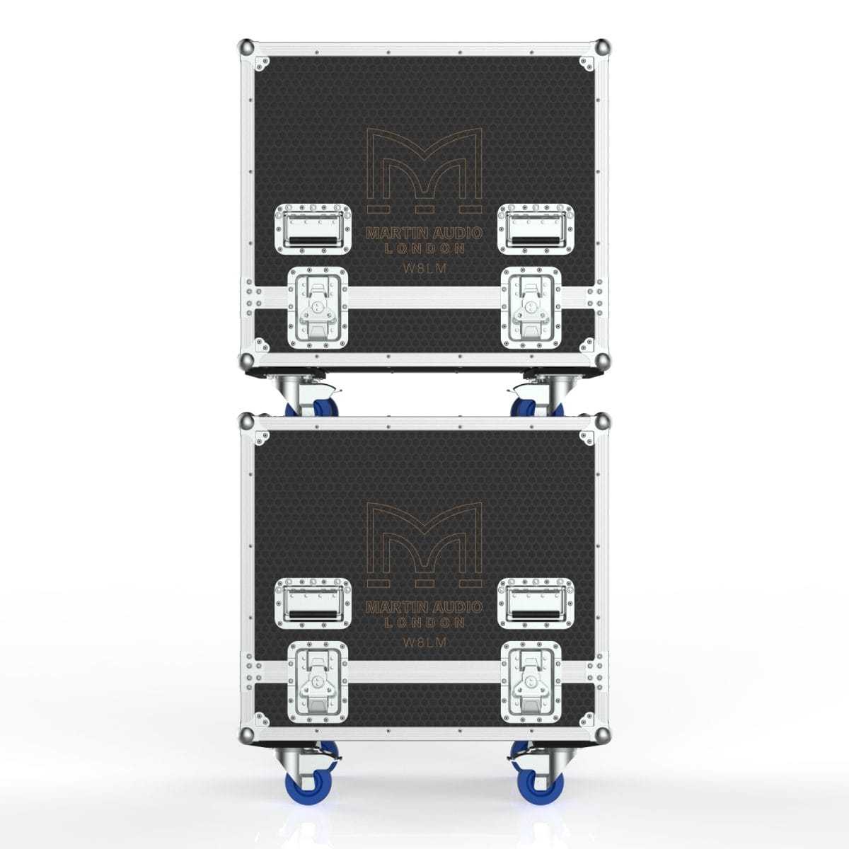 Road Case For 2X Martin W8Lm Speakers