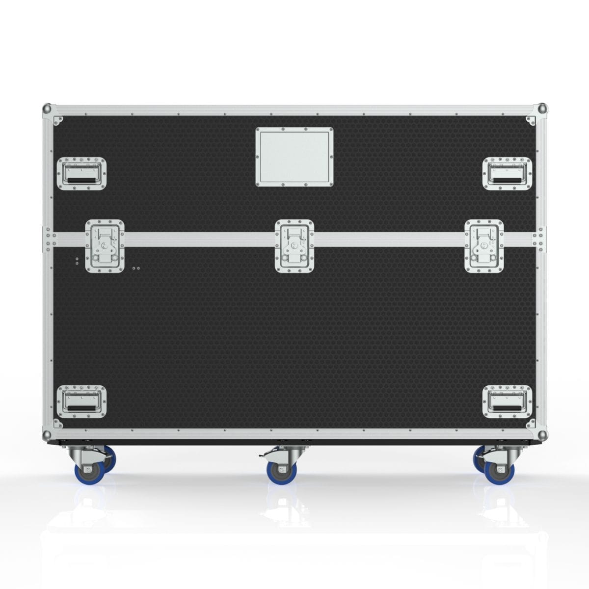 Tv Transport Case With Built In Motorized Lift For Lg 65Tr3Dk-B 65&Quot; Createboard, Split Lid