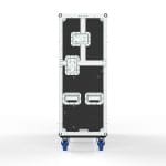 Tv Transport Case With Built In Motorized Lift For Lg 65Tr3Dk-B 65&Quot; Createboard, Split Lid