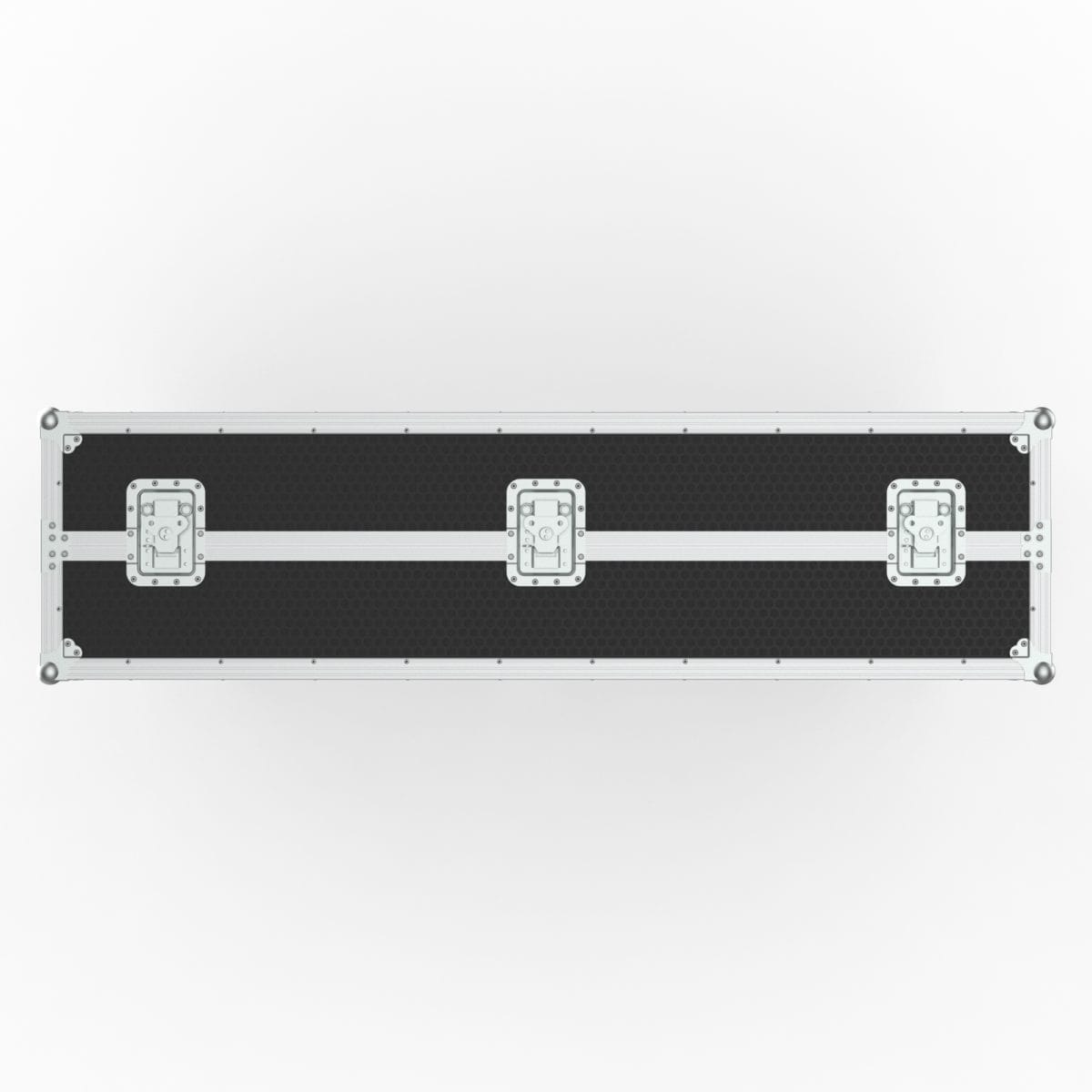 Tv Transport Case With Built In Motorized Lift For Lg 65Tr3Dk-B 65&Quot; Createboard, Split Lid