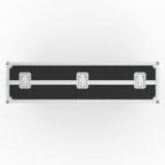 Tv Transport Case With Built In Motorized Lift For Lg 65Tr3Dk-B 65&Quot; Createboard, Split Lid