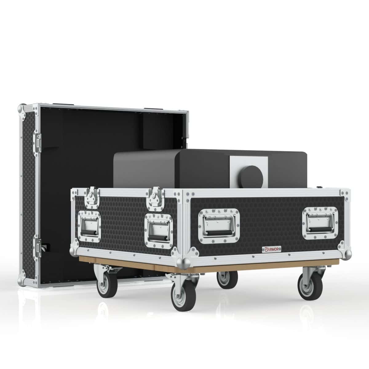 Transport Case For Panasonic Ptmz570 Projector With Lens Storage