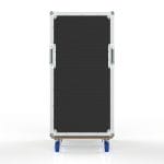 Road Case With An Internal Assembly Of 24U Racks