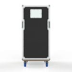 Road Case With An Internal Assembly Of 24U Racks