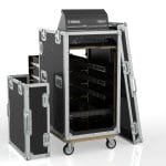 Workstation Case With Front Removable Lid, Top Removable Lid, Mounting For Yamaha Dm7, 19Ru Space Fo