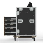 Workstation Case With Front Removable Lid, Top Removable Lid, Mounting For Yamaha Dm7, 19Ru Space Fo