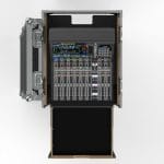Workstation Case With Front Removable Lid, Top Removable Lid, Mounting For Yamaha Dm7, 19Ru Space Fo