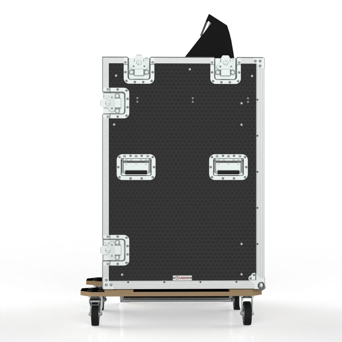Workstation Case With Front Removable Lid, Top Removable Lid, Mounting For Yamaha Dm7, 19Ru Space Fo
