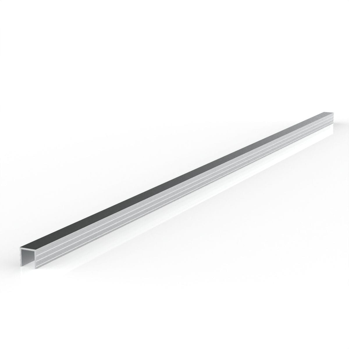U12 Aluminium U-Cap Extrusion For Armor P1200 12.5Mm Panels