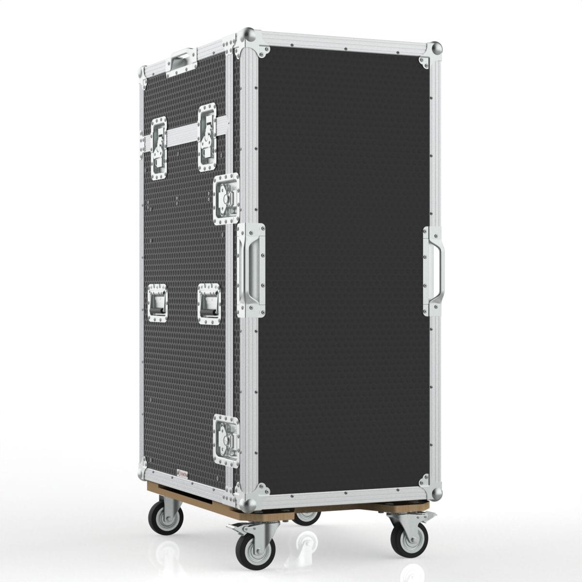Workstation Case With Front Removable Lid, Top Removable Lid, Mounting For Yamaha Dm7, 19Ru Space Fo