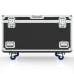 Road Case For 8X Colorsource Fresnel V Lights, Storage For Accessories