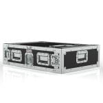 Rack Case With 3U Rack, 600Mm Deep, With Stacking Feet And Over Latch