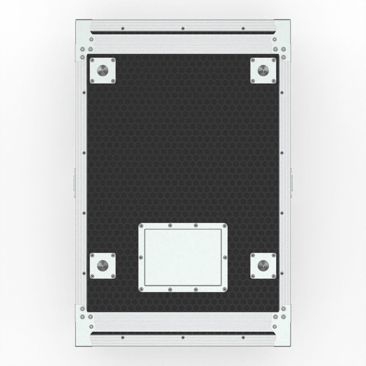 Rack Case With 3U Rack, 600Mm Deep, With Stacking Feet And Over Latch