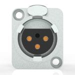 Avssz Type D Connector Dmx Port Female 3Pin