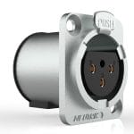 Avssz Type D Connector Dmx Port Female 3Pin