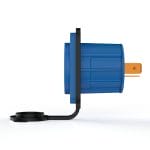 Avssz Type D Connector True1 Chasis Socket Connector, Through Outlet