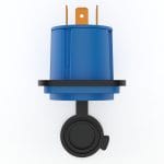 Avssz Type D Connector True1 Chasis Socket Connector, Through Outlet