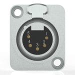 Avssz Type D Connector Dmx Port Female 5Pin