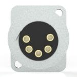 Avssz Type D Connector Dmx Port Female 5Pin