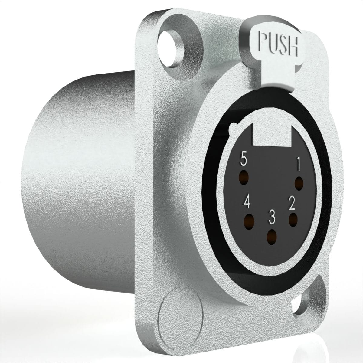 Avssz Type D Connector Dmx Port Female 5Pin