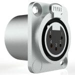 Avssz Type D Connector Dmx Port Female 5Pin