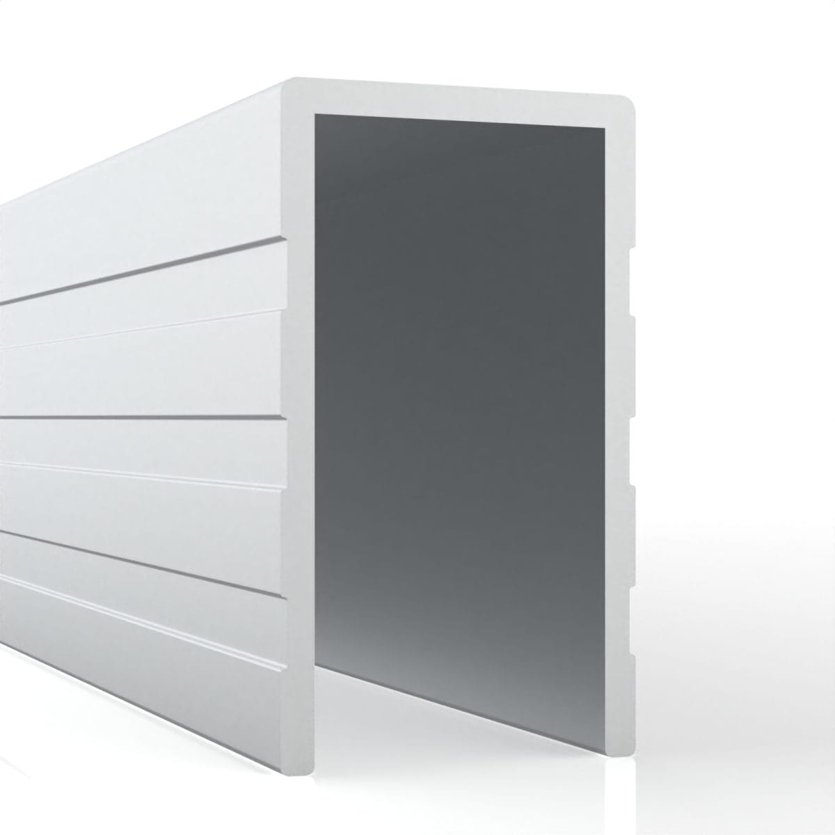 U9 Aluminium U-Cap Extrusion For Armor P900 9.5Mm Panels