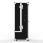 Triple Guitar Traveler With Adjustable Sliding Foam Blocks Inc. Line Engrav.
