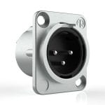 Avssz Type D Connector Dmx Port Male 3Pin