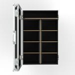 Road Case For 8X Colorsource Fresnel V Lights, Storage For Accessories