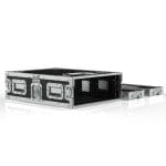 Rack Case With 3U Rack, 600Mm Deep, With Stacking Feet And Over Latch