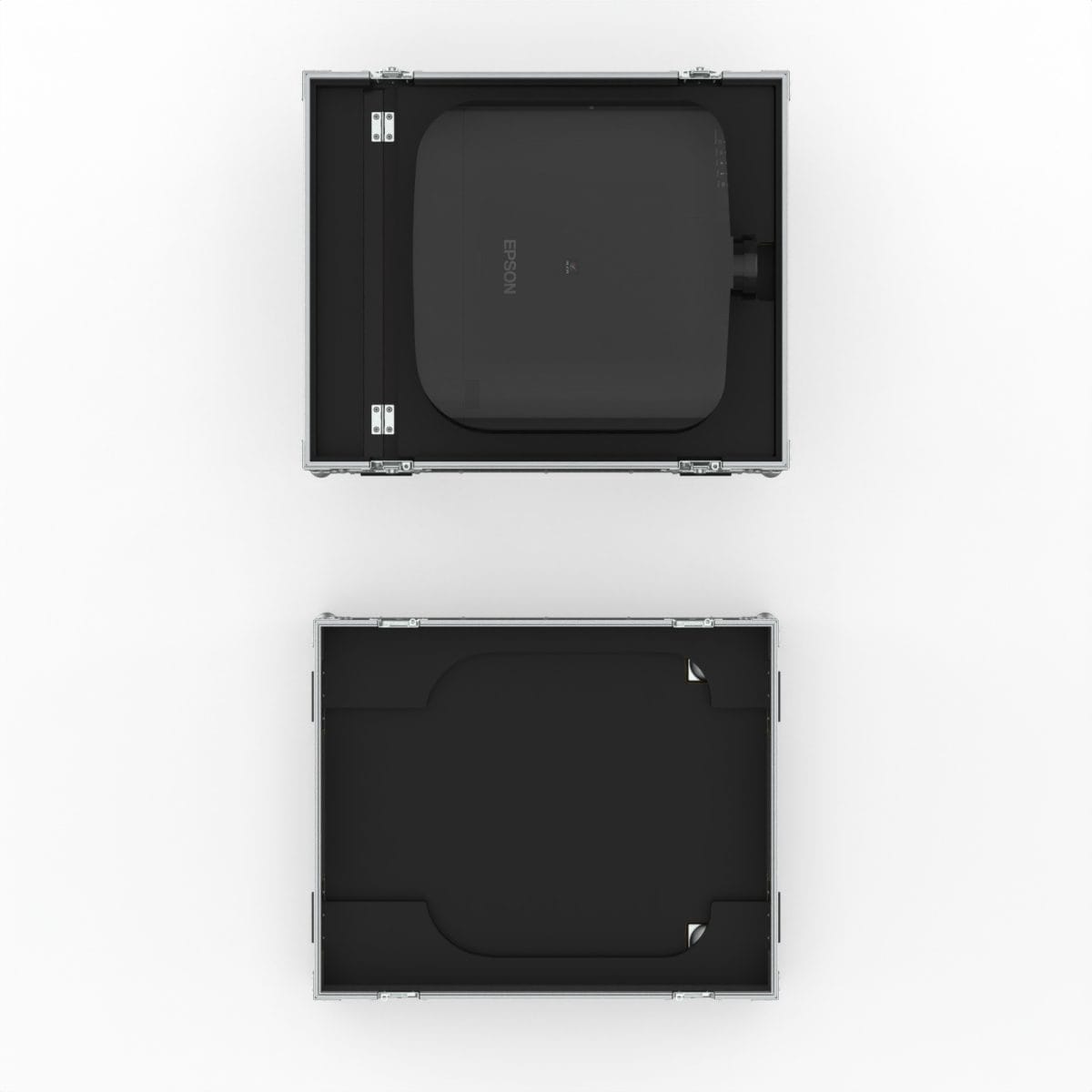 Transport Case For Epson L1075U Projector With Lens Storage