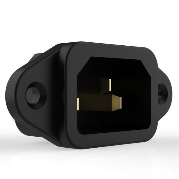 IEC C14 SOCKET MALE