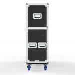 Tv Case With Built In Double Lift For Samsung 75&Quot; Qa75Lst7Tawxxy