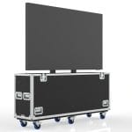 Tv Case With Built In Double Lift For Samsung 75&Quot; Qa75Lst7Tawxxy