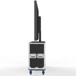 Tv Case With Built In Double Lift For Samsung 75&Quot; Qa75Lst7Tawxxy