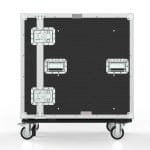 16Ru Drawer Case With Pockets In Front Hinged Lid, 2 Drawers 3Ru Sized, 2 Drawers 5Ru Sized
