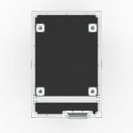 16Ru Drawer Case With Pockets In Front Hinged Lid, 2 Drawers 3Ru Sized, 2 Drawers 5Ru Sized
