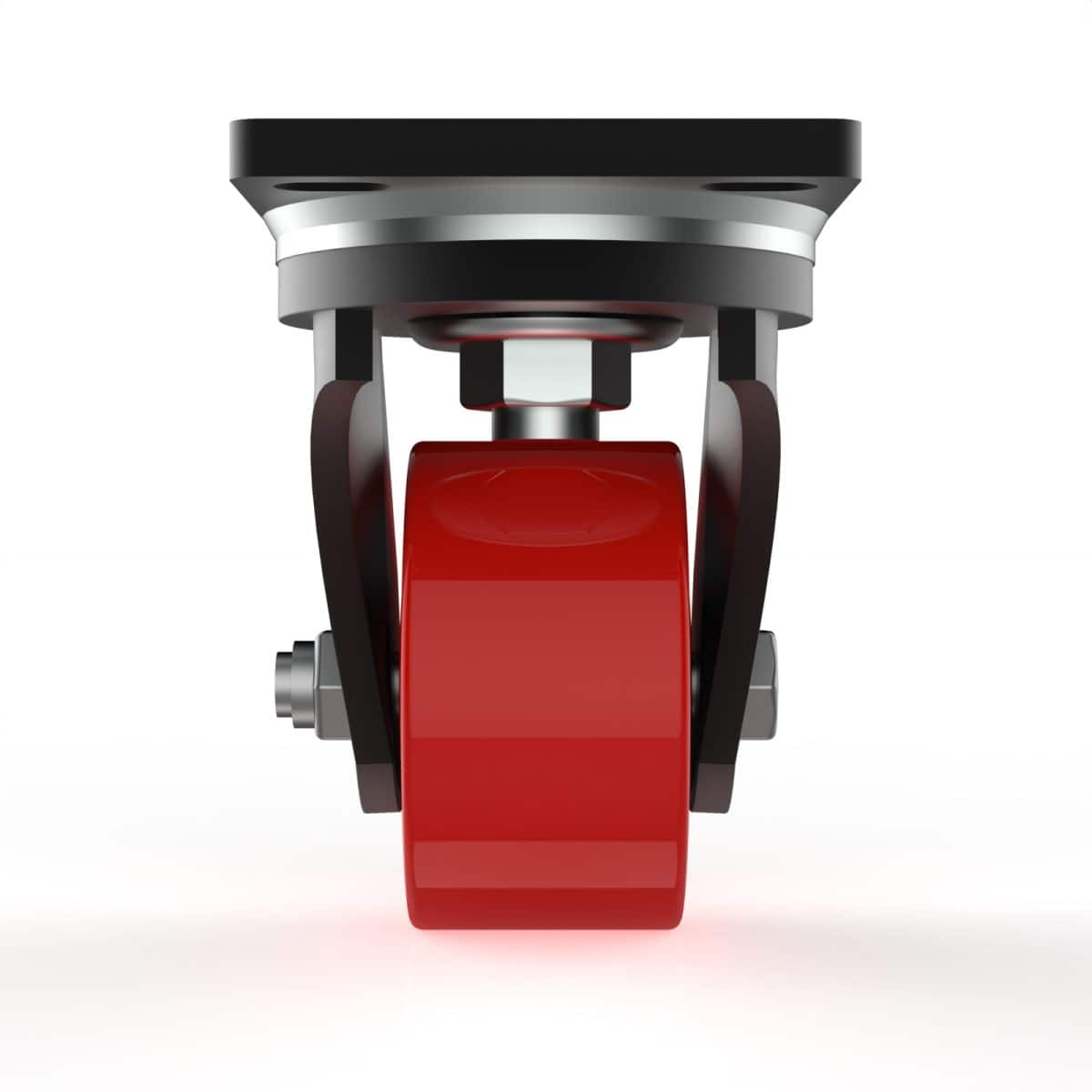 Rolluxe 4″/100Mm Heavy-Duty Polyurethane Swivel Castor W/O Brake, 100Mm Diameter, 350Kg