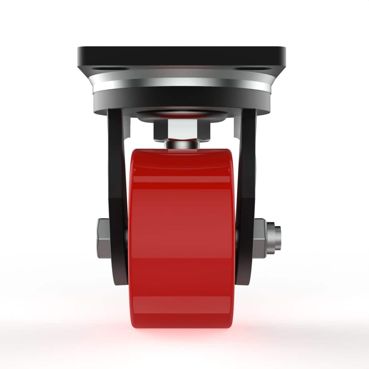 Rolluxe 4″/100Mm Heavy-Duty Polyurethane Swivel Castor W/O Brake, 100Mm Diameter, 350Kg