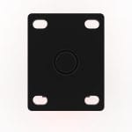 Rolluxe 4″/100Mm Heavy-Duty Polyurethane Swivel Castor W/O Brake, 100Mm Diameter, 350Kg
