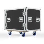 Rack Case With S9 Suspension Rack 10U, 600Mm Deep, Castor Board
