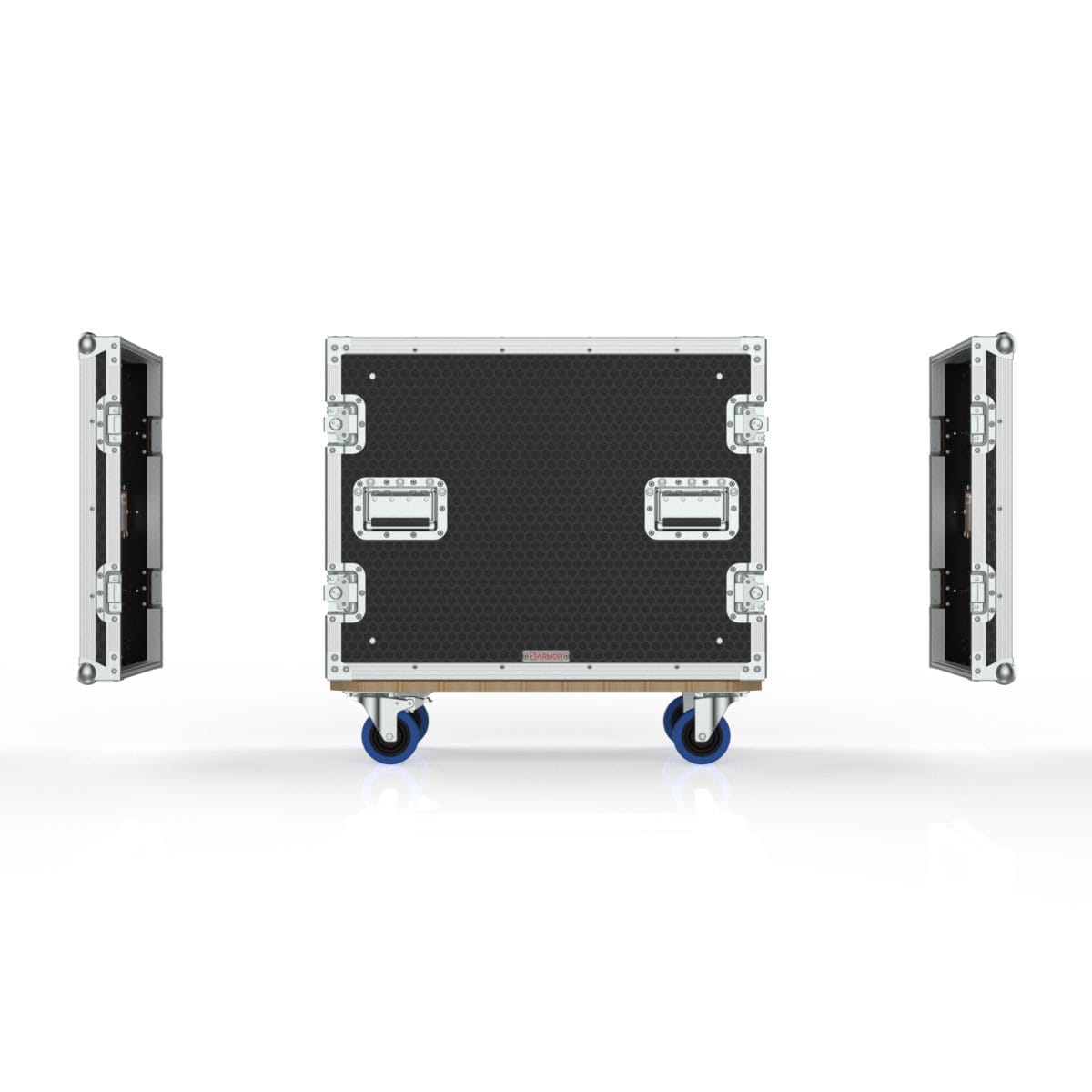 Rack Case With S9 Suspension Rack 10U, 600Mm Deep, Castor Board