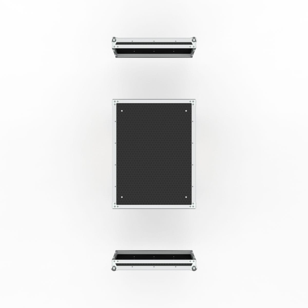 Rack Case With S9 Suspension Rack 10U, 600Mm Deep, Castor Board