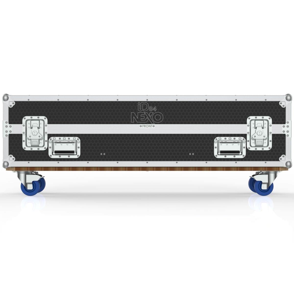 Road Case For 2 Of Nexo Id84 Speaker, With Lift Out Tray And Accessories Compartment
