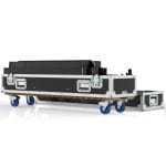 Road Case For 2 Of Nexo Id84 Speaker, With Lift Out Tray And Accessories Compartment