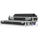 Road Case For 2 Of Nexo Id84 Speaker, With Lift Out Tray And Accessories Compartment