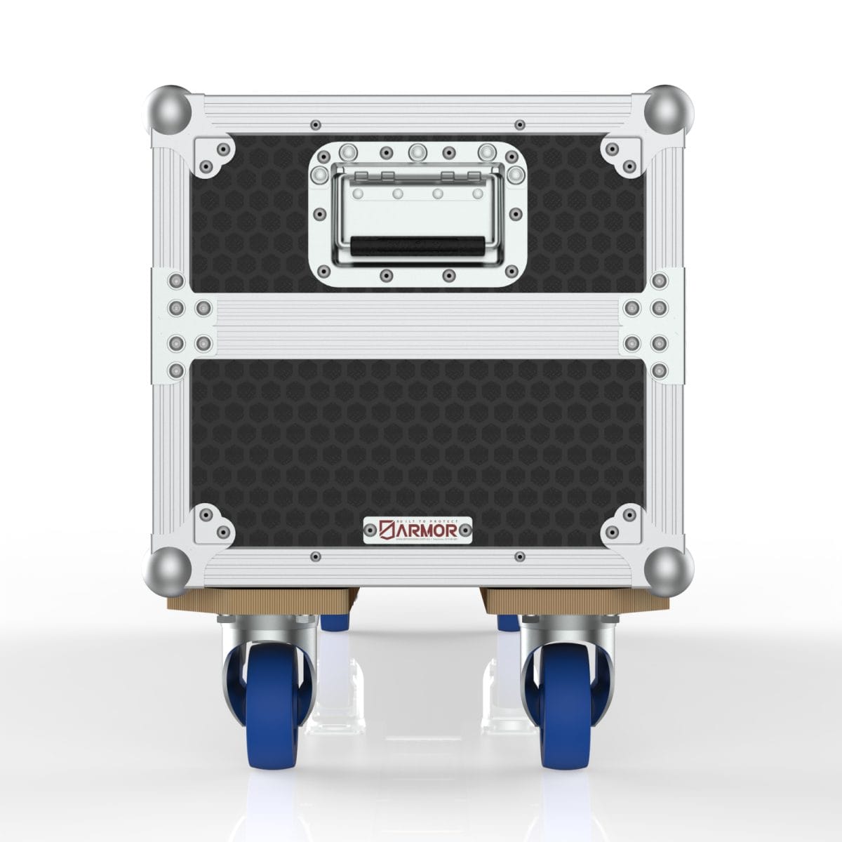 Road Case For 2 Of Nexo Id84 Speaker, With Lift Out Tray And Accessories Compartment